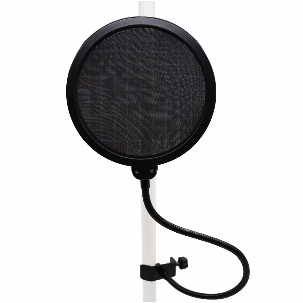Filter pop mikrofon rekaman studio lapisan ganda baru